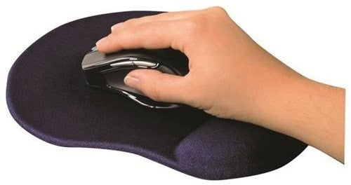 Mouse pad with wrist rest Hama Ergonomic Mini black S (20 x 23 cm)