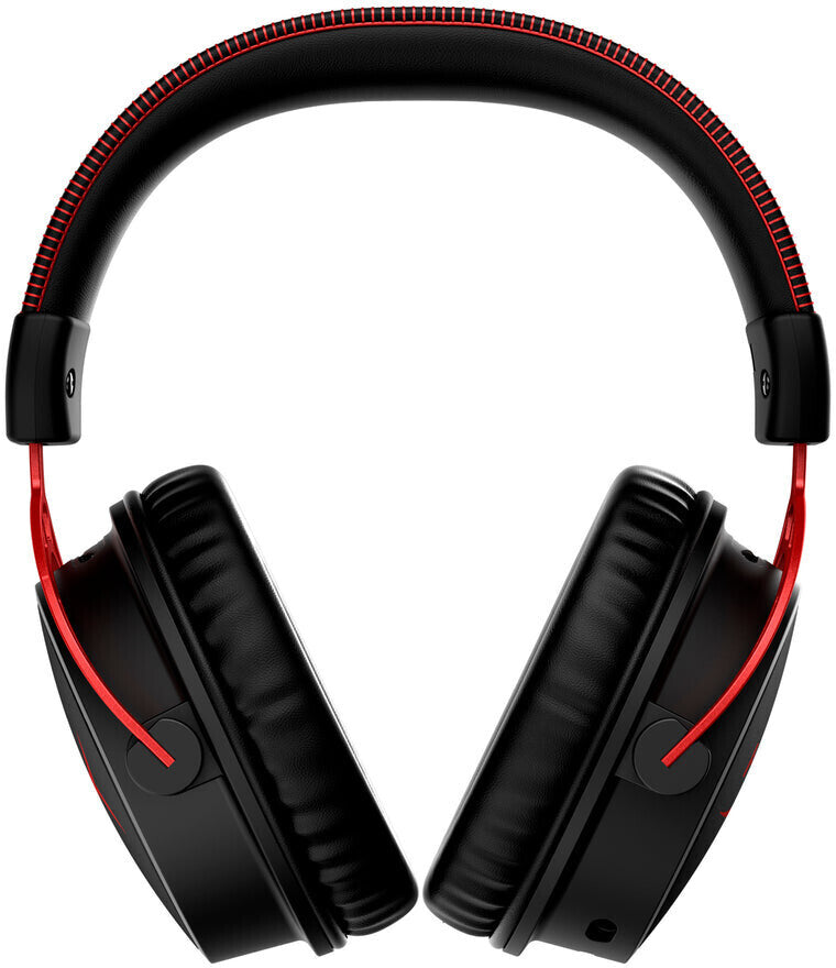 Kabelloses Funk Gaming Headset mit Mikrofon HyperX Cloud Alpha Wireless (Schwarz-Rot)