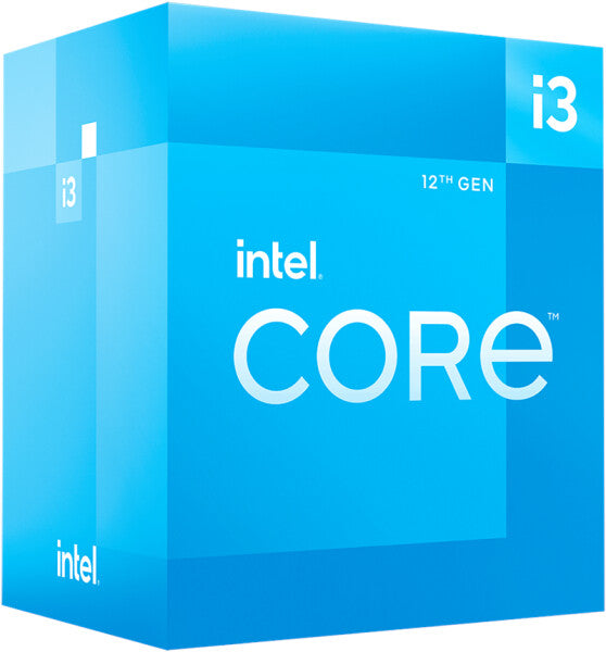 Quad-Core Desktop-Prozessor Intel Core i3-12100 Boxed (BX8071512100) 7nm Sockel 1700