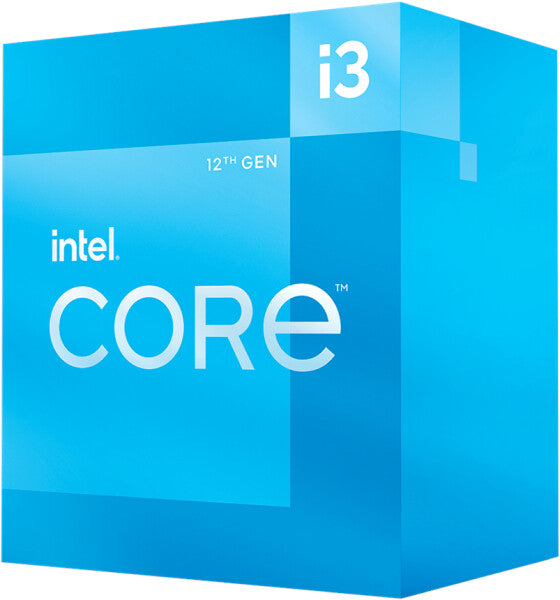 Quad-Core Desktop-Prozessor Intel Core i3-12100 Boxed (BX8071512100) 7nm Sockel 1700