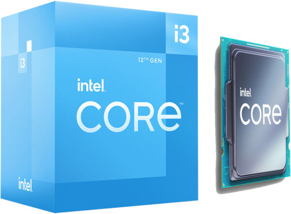 Quad-Core Desktop-Prozessor Intel Core i3-12100 Boxed (BX8071512100) 7nm Sockel 1700