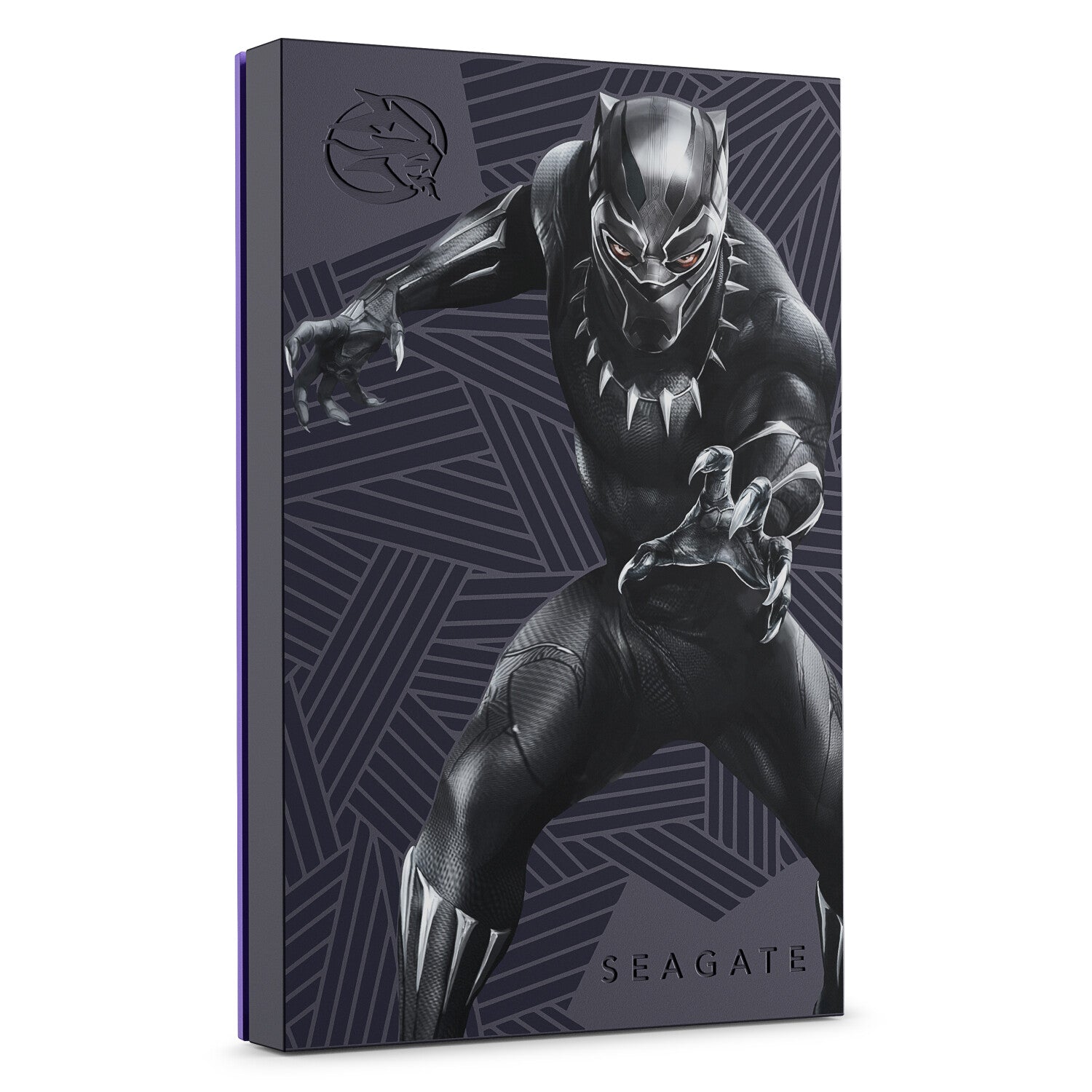 External USB Hard Drive Seagate MARVEL BLACK PANTHER Special Edition 2TB (STLX2000401)