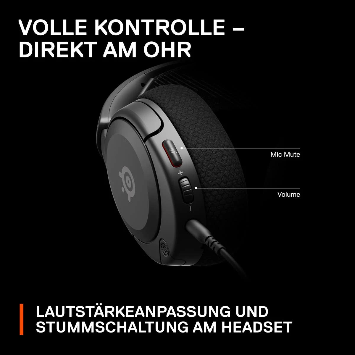 Kabelgebundenes Gaming Headset mit Mikrofon SteelSeries Arctis Nova 1 Schwarz