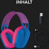 Colorful wireless wireless gaming headset with microphone Logitech G435 Lightspeed Bluetooth