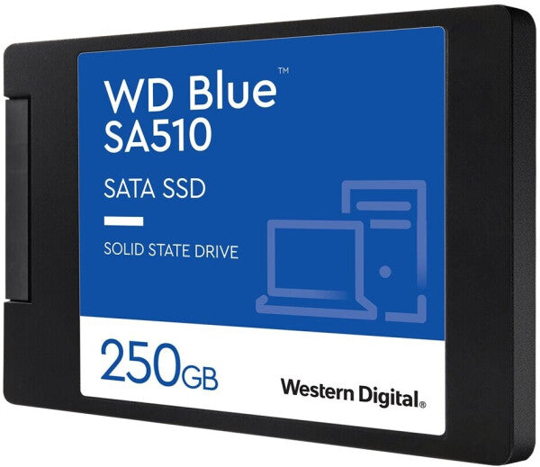 Interne SSD-Festplatte Western Digital Blue SA510 250GB 2.5 2,5"